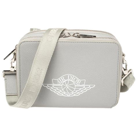 dior x jordan wings messenger bag grey|Dior x Jordan Wings Messenger Bag Grey .